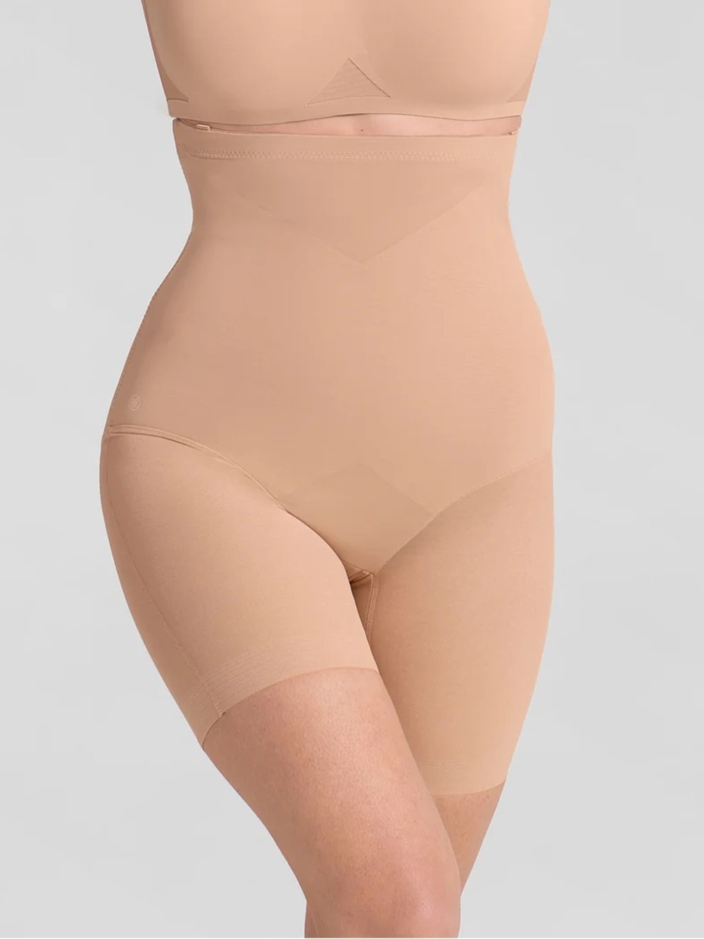 New Honeylove SuperPower Short High Waisted Shapewear Sand Nude Size XL